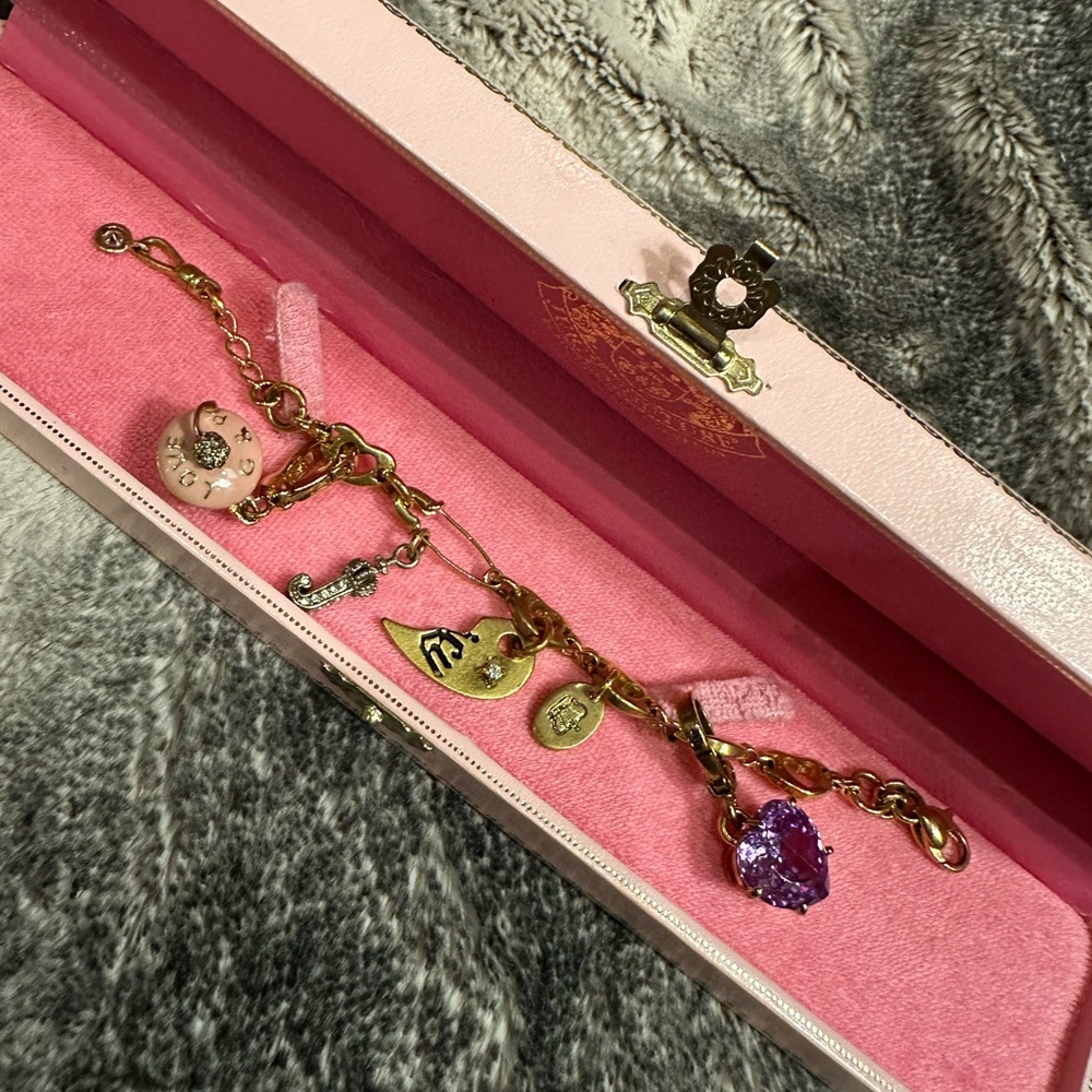 juicy couture charm bracelet!